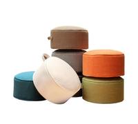 Coussin De Sol Tatami - Coussin Rond En Lin Épaissi | Siège De Sol Confortable Pour Salon | Chambre, Salle De Yoga, Méditation, Décor Japonais, Oreiller D'assise Durable Pour Intérieur Ou Espace Déten