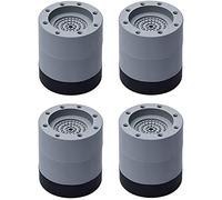 Coussinets anti-vibrations, 4 coussinets de base pour machine à laver, tapis anti-dérapant anti-chocs et anti-bruit pour laveuse et sécheuse. (B)