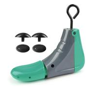 Coutien - Espansore regolabile a 4 vie, strumento materiale in tela | funzione di scarpe a piena lunghezza con funzione di regolazione 'altezza di larghezza, soluzione di regolazione Pr, Verde 2