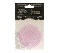 Couture Creations Premium Perle adesive, Colore: Rosa, 3 mm