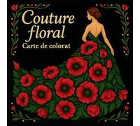 Couture floral Carte de Colorat