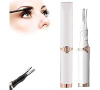Couturesh Electric Eyelash Curler for Instant Glam,Couture Eyelash Curler,Heated Lash Curling Tool,3 Heat Modes, Heated Eyelash Curler for Women (White)
