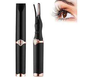 Couturesh Electric Eyelash Curler for Instant Glam,Couture Eyelash Curler,Heated Lash Curling Tool,3 Heat Modes, Heated Eyelash Curler for Women (Black)