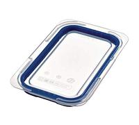 Couvercle bleu ABS sans BPA - Araven GN 1/4