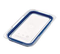 Couvercle bleu Araven ABS sans BPA - GN 1/3