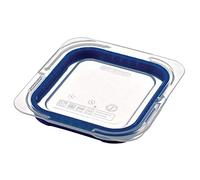 Couvercle bleu Araven ABS sans BPA - GN 1/6