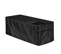 Couvercle de boîte de pont avec fermeture éclair - protection renforcée, design imperméable, matériaux résistants, fermeture pratique | Housse de protection extérieure pour meubles, boîte de pont, sto