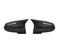 Couvercle de rétroviseur Compatibile Con BMW Per GT 2013-2018 Per F32 2014-2025 Per X1 2013-2015 Copri Specchietto Fibra Carbonio Auto Parti Ricambio Accessori(Forged Carbon Look)