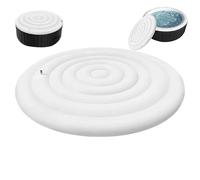 Couvercle Gonflage Rond Pour Spa Couverture Luxe | Protezione del nastro De Avec Valve Gonflage Et Dégonflage Rapide Facile, Isolamento Imperméable