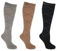 Covalliero Calze equit quadri, conf da 3, n. 37-39