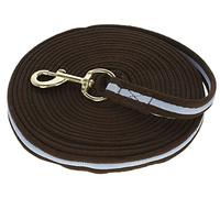 Kerbl Lunge Line Softlonge 8 m - Marrone/azzurro