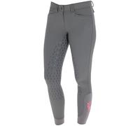 Covalliero Janne x PinkRibbon - Pantaloni da Equitazione Fullgrip, Grafite, Taglia 36