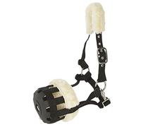 Covalliero Kerbl 3222143 Museruola Teddy in Pile, Nylon, Nero, Pony