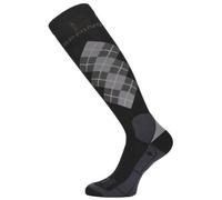 Covalliero Progressive Winter Karo 323063 - Calze Altezza Ginocchio per Uomo, 39/42, Nero