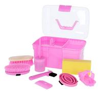 Kerbl Grooming Box with Contents, for Children - Rosa