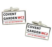 Covent Giardino Segnale Stradale Rettangolo Gemelli IN Scatola