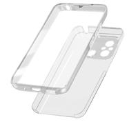 Cover 360° per Xiaomi Redmi 12C, retro rigido fronte flessibile trasparente