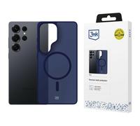 Cover 3MK Smoke MagCase Blu per Samsung Galaxy S25 Ultra
