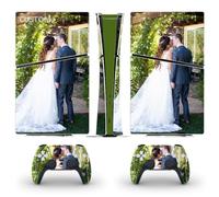 Cover adesiva in vinile personalizzata per console PS5 Slim Digital Edition e controller PS5 Cover sottile personalizzata
