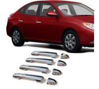 Cover adesive maniglie acciaio cromo cromate per Hyundai Elantra 2007-2011 5P