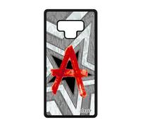 Cover Anarchia per Samsung Note 9 in silicone rigido con logo ribelli, regalo per Samsung Galaxy Note 9