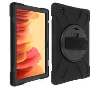 Cover Anti-shock per Galaxy Tab A7 10.4 2020 con Manico e Supporto Nera