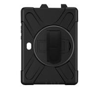 Avizar, Samsung Galaxy Tab Active 5 Pro / 4 Pro / Pro 10.1 Custodia ibrida con cinghia di trasporto, Nero