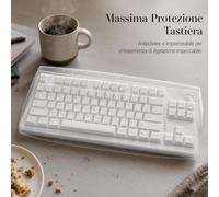 Cover Antipolvere in TPU per Tastiera Meccanica Cherry MX8.3 TKL, per gaming