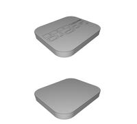 Cover Antipolvere per Caricatore Doppio GoPro Hero 8 Compatibile Stampato
