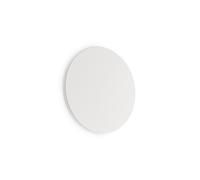 Cover ap1 round applique led in alluminio small bianco