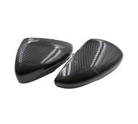 Cover auto retrovisore Per Ford Per Focus MK4 2019-2023, Copertura Specchietto Retrovisore Laterale, Tappo Di Ricambio Per Portiera Esterna, Finitura In Fibra Di Carbonio Auto Coppia Calotte Specchio(
