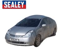 Cover Auto Universale Temporanea Trasparente Grande Sealey Valet Bodyshop Etc