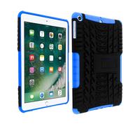 Cover per Apple iPad 5 / 6 / Air - Protezione Antishock Doppio Strato Blu