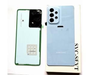 COVER BACK SCOCCA POSTERIORE ORIGINALE SAMSUNG GALAXY A53 5G SM-A536 VETRO BLU