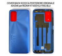 COVER BACK SCOCCA POSTERIORE ORIGINALE XIAOMI per REDMI 9T M2010J19SG BLU