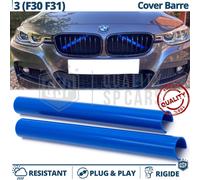COVER Barre Radiatore BLU per Bmw Serie 3 F30 F31 Listelli Rigidi AD INCASTRO