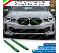 COVER BARRE RADIATORE BMW SERIE 1 F40 AD INCASTRO VERDE PLUG AND PLAY