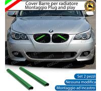 COVER BARRE RADIATORE BMW SERIE 5 E60 E61 AD INCASTRO VERDE PLUG AND PLAY