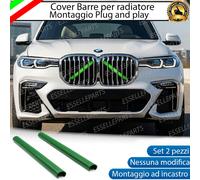 COVER BARRE RADIATORE BMW X7 G07 AD INCASTRO VERDE PLUG AND PLAY