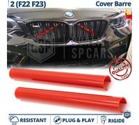 COVER Barre Radiatore per Bmw Serie 2 F22 F23 ROSSE Listelli RIGIDI AD INCASTRO