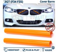 COVER Barre Radiatore PER Bmw Serie 3 GT F34 F35 ARANCIONI Listelli A INCASTRO