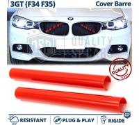 COVER Barre Radiatore per Bmw Serie 3 GT F34 F35 ROSSE Listelli A INCASTRO