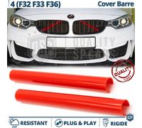 COVER Barre Radiatore per Bmw Serie 4 F32 F33 F36 ROSSE Listelli AD INCASTRO