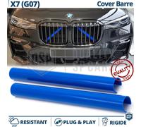 COVER Barre Radiatore per Bmw X7 G07 BLU Listelli Trasversali AD INCASTRO Rigidi