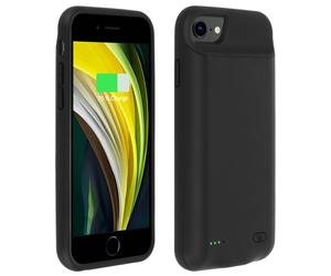 Cover Batteria 5500mAh CSC per iPhone SE 2020 / 8 / 7 / 6S / 6 - Nera