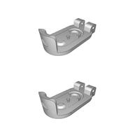 Cover Batteria per Torcia 5.11 EDC 2AAA Ricambio Cerniera Stampato 3D