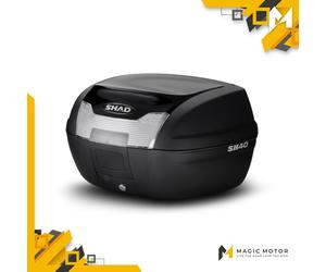 Cover bauletto SHAD nera metallizzata SH40 D1B40E21