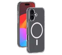 Cover Bigben Ibrida Trasparente TPU + PC MagSafe Bianca per iPhone 17