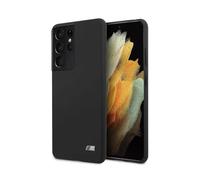 Cover BMW Galaxy S21 Ultra, nero - Collezione Silicone M