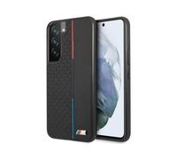 Cover BMW Galaxy S22+, nero - triangoli M Collection